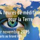 24 heures de méditation pour la terre