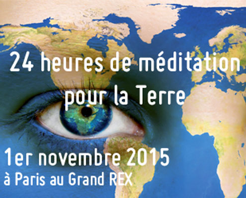 24 heures de méditation pour la terre